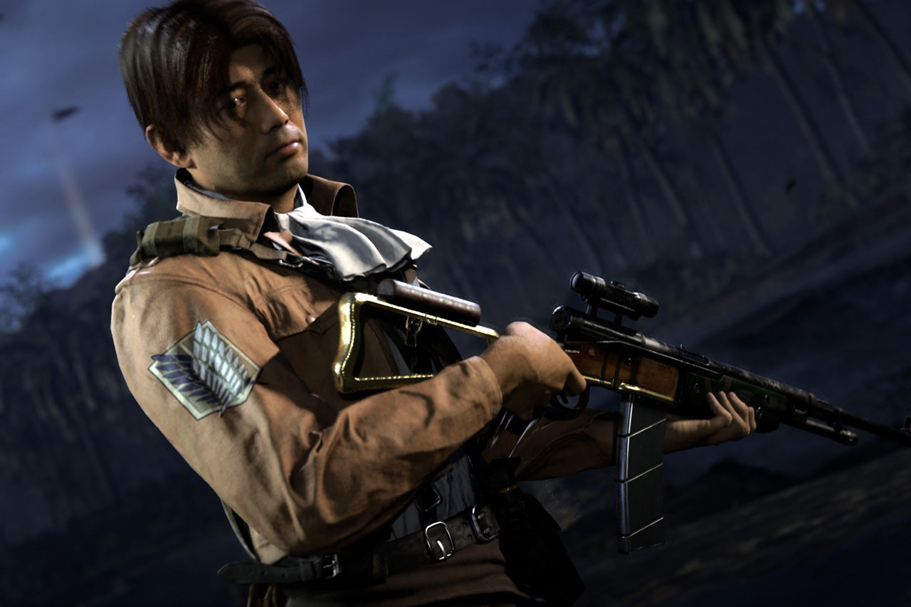 Attack On Titan is coming to Call of Duty Vanguard and Warzone Pacific