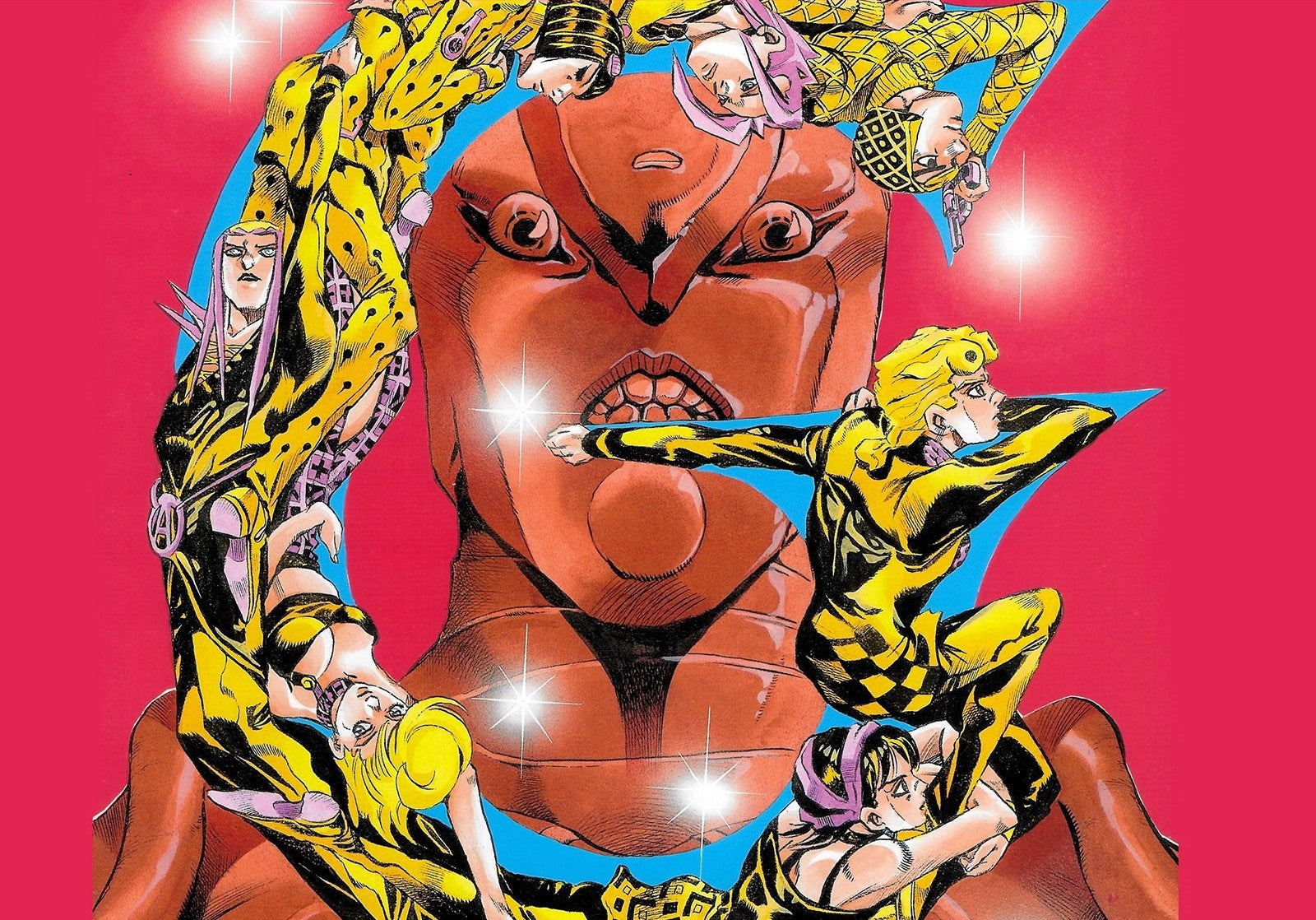 JoJo Part 5 Official Artwork