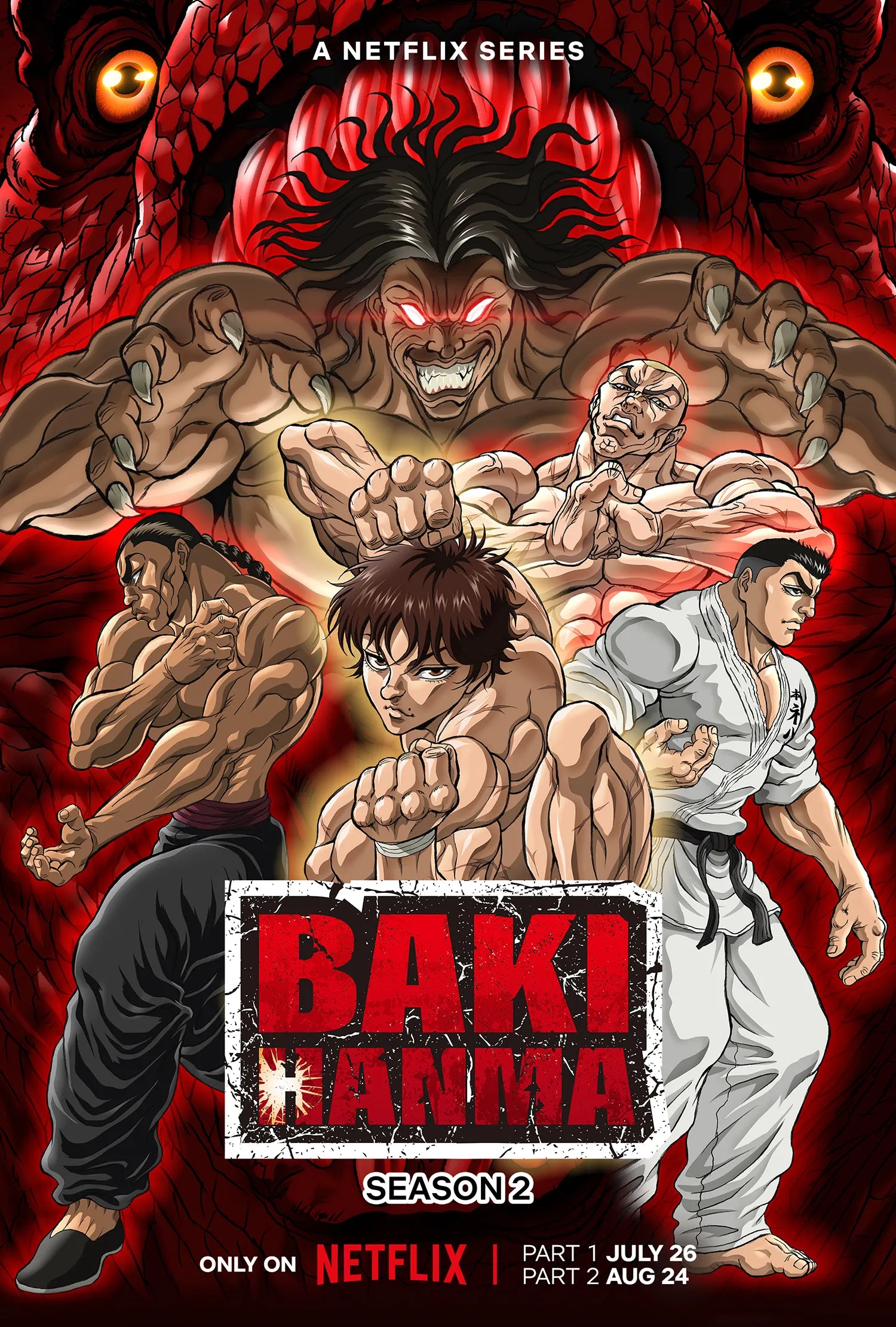 Baki Hanma Season 2 Returns on Netflix with a Prehistoric Twist