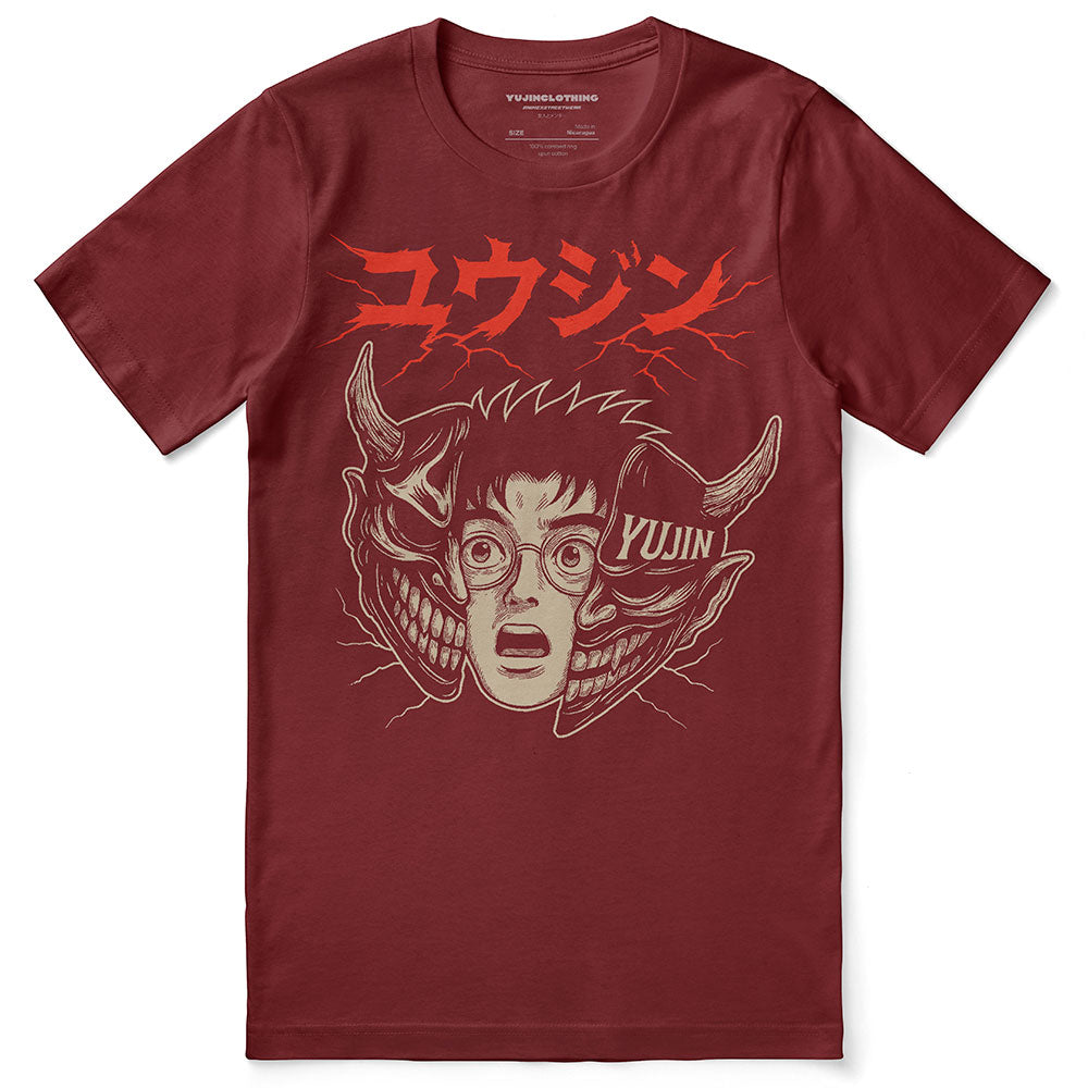 Two Souls Horror T-Shirt  | Yūjin Japanese Anime Streetwear Clothing