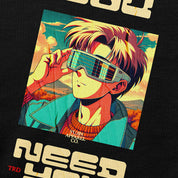 You Need You Sweatshirt | Yūjin Japanese Anime Streetwear Clothing