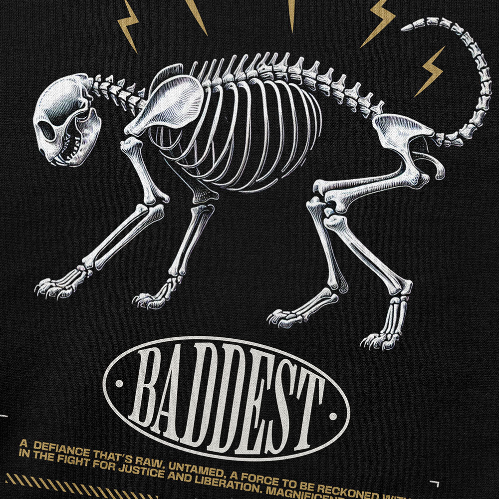 Baddest Cat Sweatshirt | Yūjin Japanese Anime Streetwear Clothing