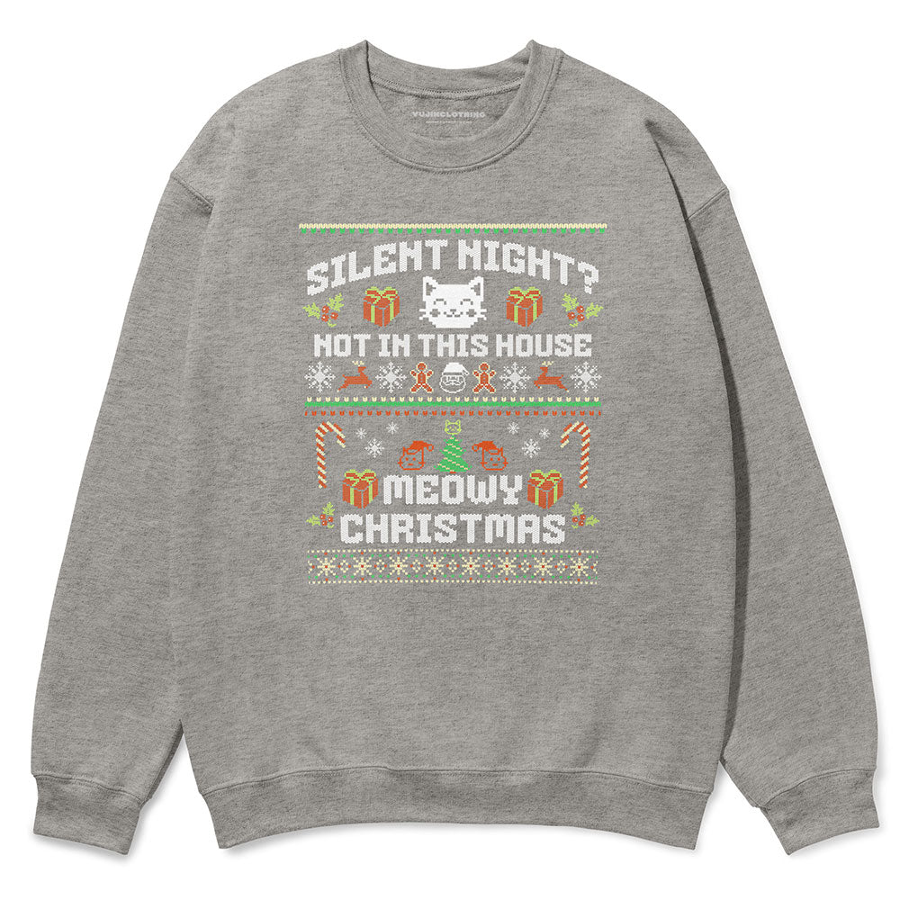 Noisy Night Christmas Ugly Sweatshirt | Yūjin Japanese Anime Streetwear Clothing
