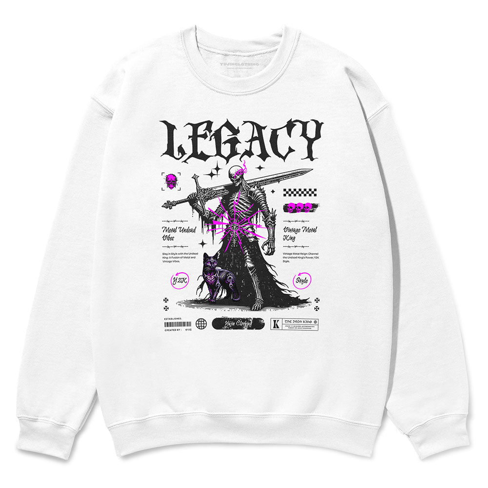 Metal Legacy Sweatshirt | Yūjin Japanese Anime Streetwear Clothing