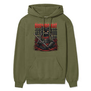 Bushido Cat Hoodie | Yūjin Japanese Anime Streetwear Clothing