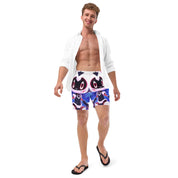 Cyber Friend Swim Trunks | Yūjin Japanese Anime Streetwear Clothing