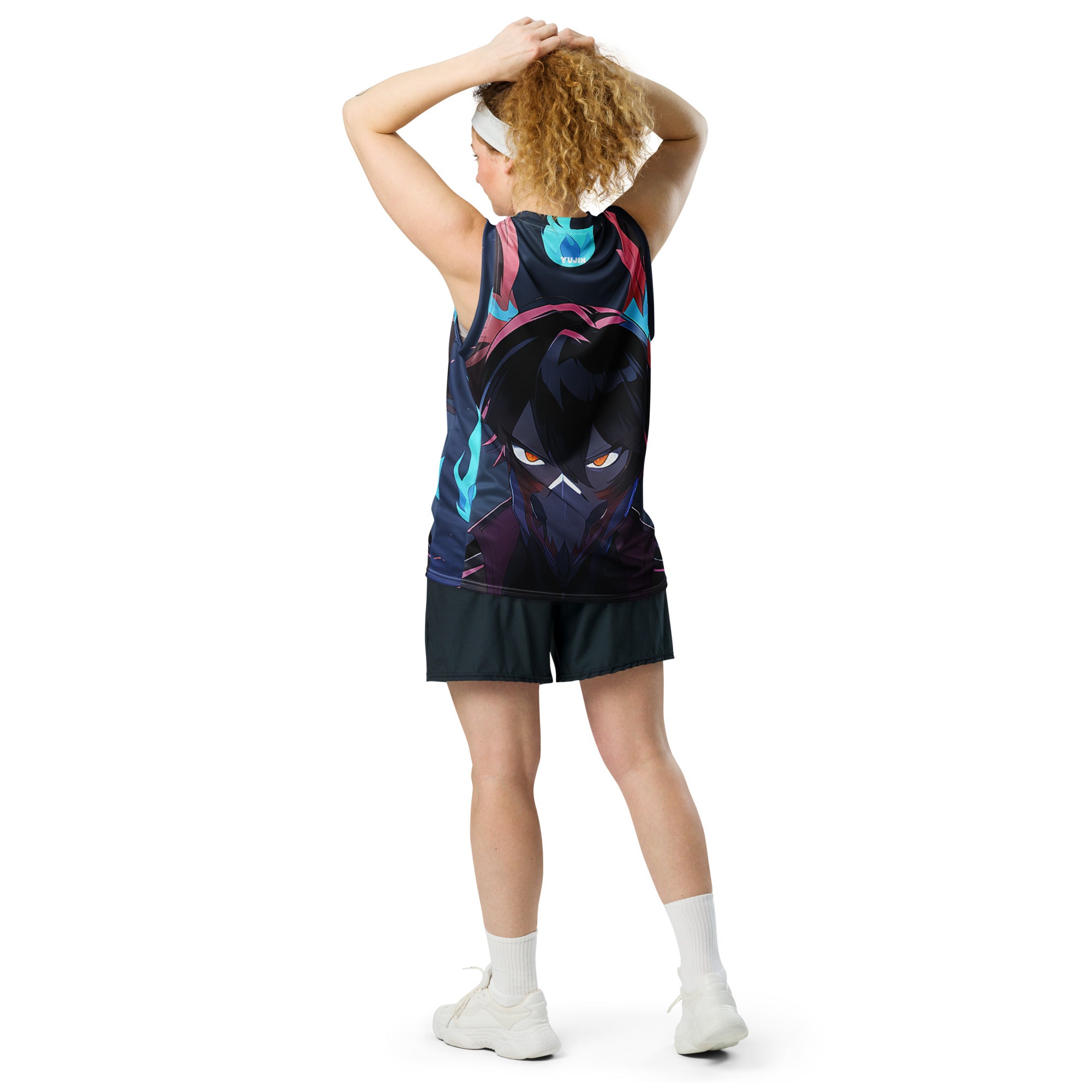 Full Power Recycled Basketball Jersey | Yūjin Japanese Anime Streetwear Clothing