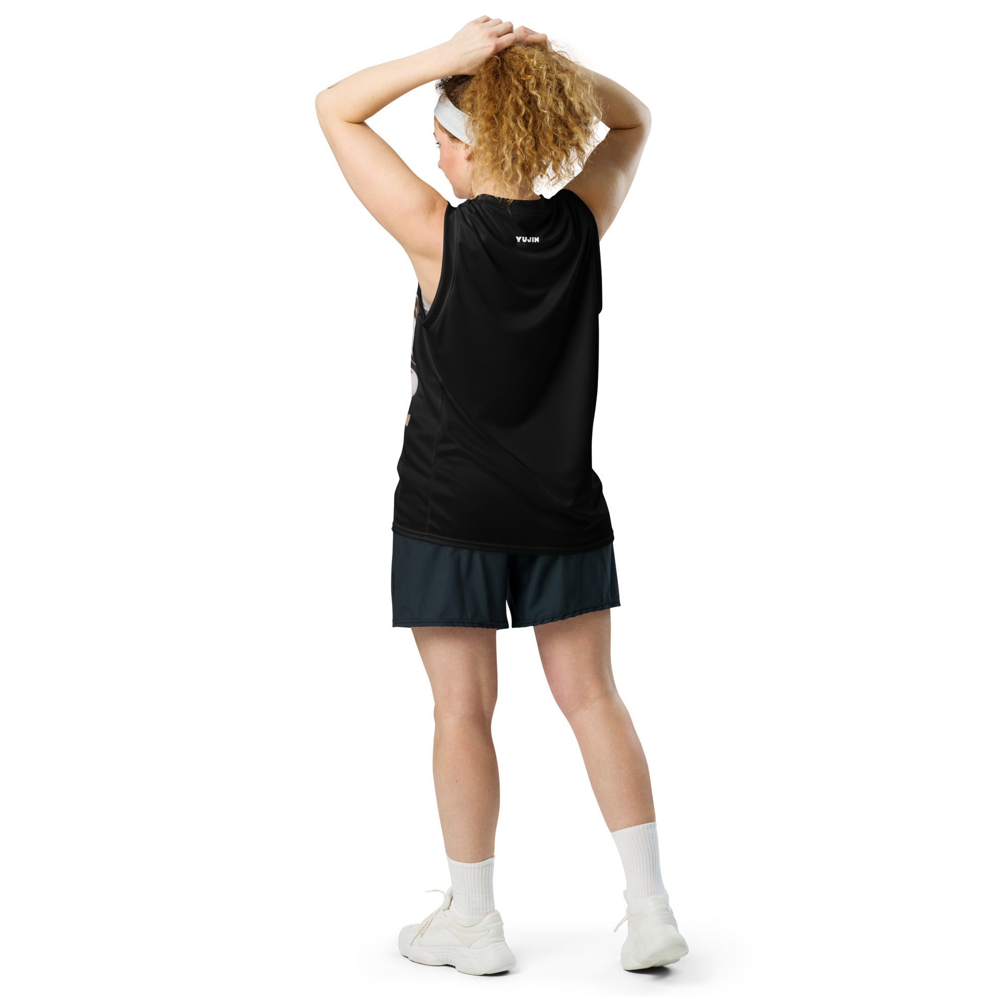Crying For You Recycled Basketball Jersey | Yūjin Japanese Anime Streetwear Clothing