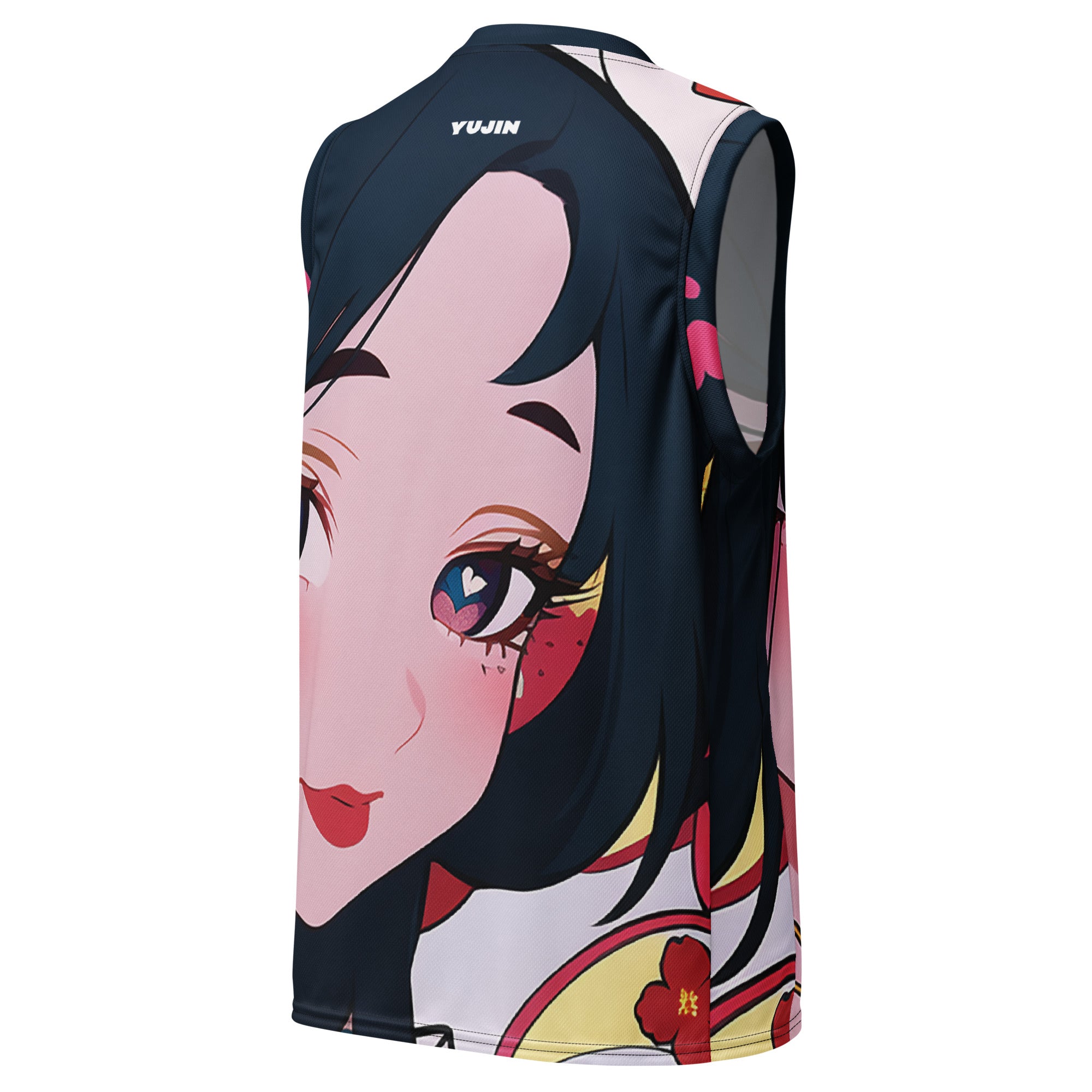 Deeply In Love Recycled Basketball Jersey | Yūjin Japanese Anime Streetwear Clothing
