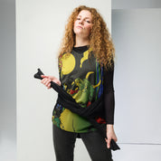 Devil Cat Recycled Basketball Jersey | Yūjin Japanese Anime Streetwear Clothing