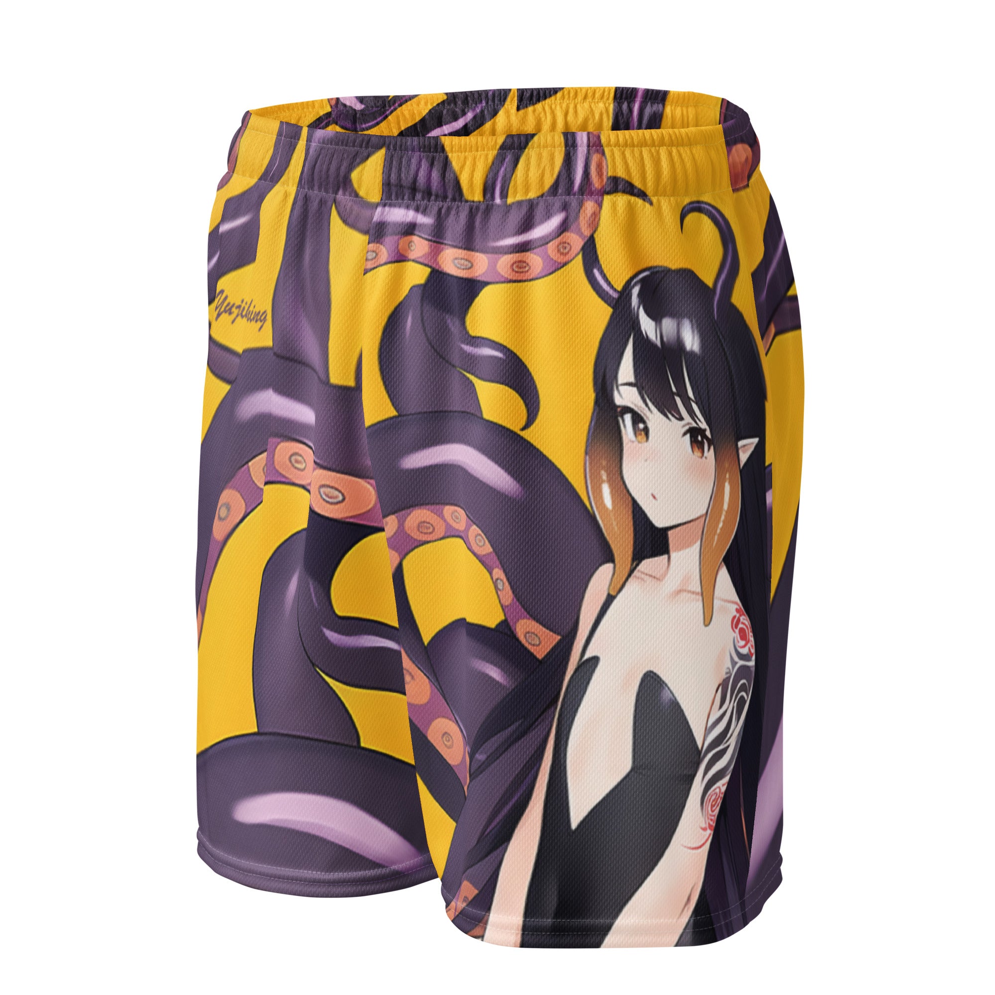 Deep Temptations Mesh Shorts  | Yūjin Japanese Anime Streetwear Clothing