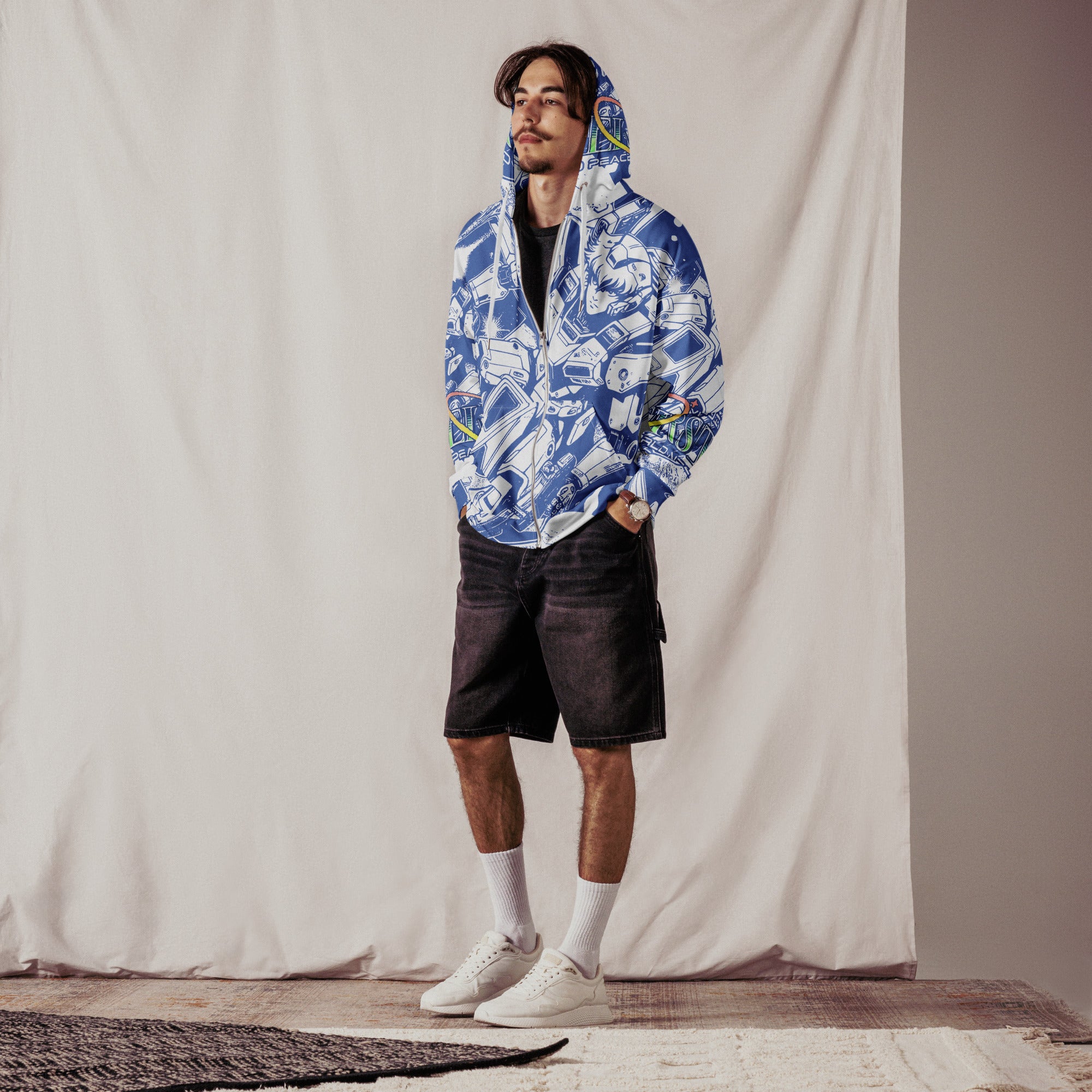 Interstellar Zip Hoodie | Yūjin Japanese Anime Streetwear Clothing