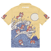 Swimming Corgi Shirt | Yūjin Japanese Anime Streetwear Clothing