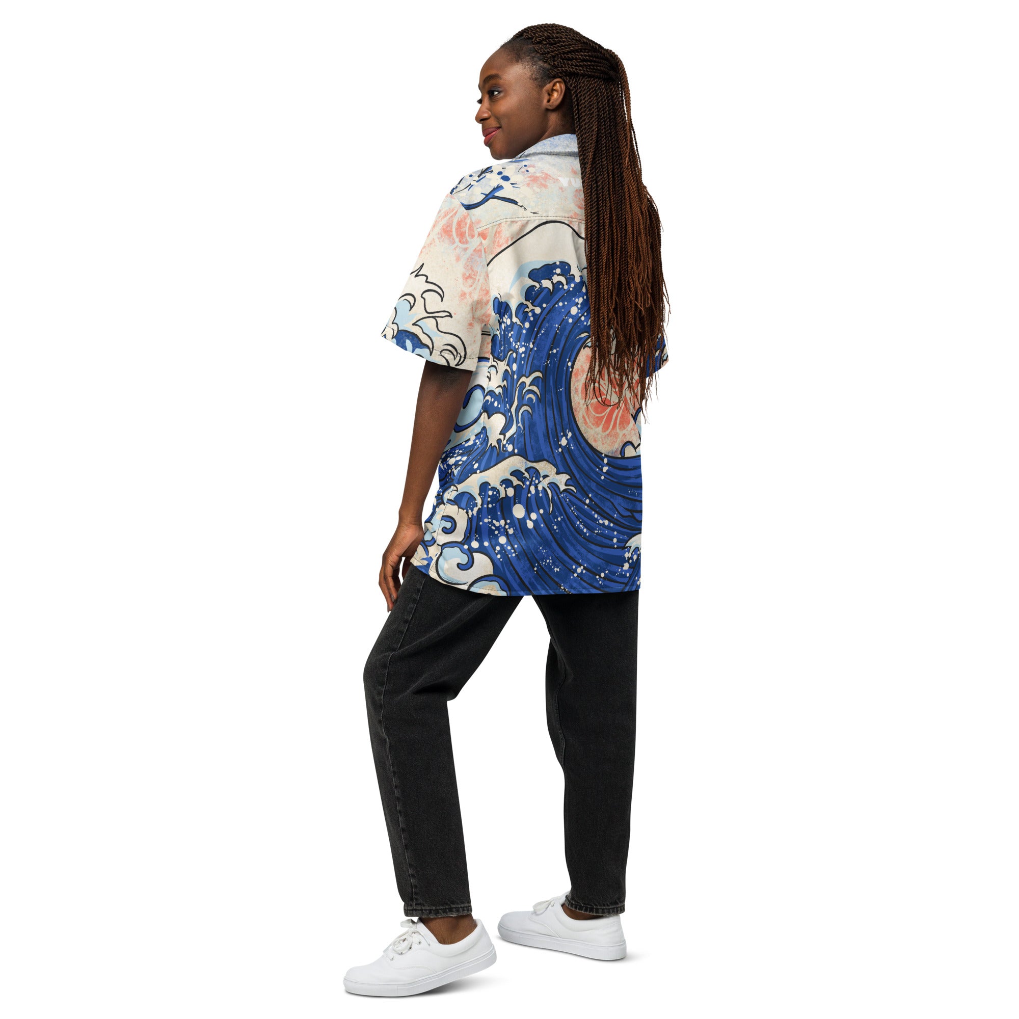 Japanese Wave Shirt | Yūjin Japanese Anime Streetwear Clothing