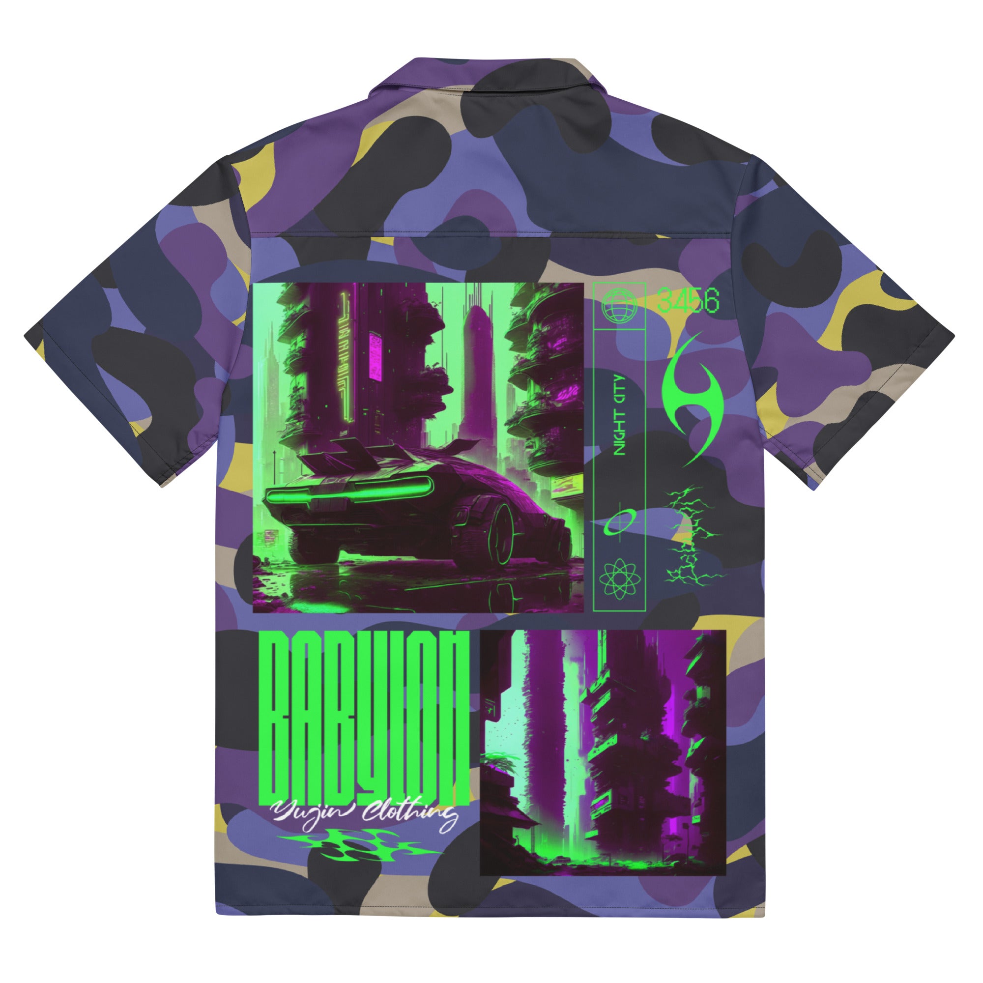 Night City Shirt | Yūjin Japanese Anime Streetwear Clothing