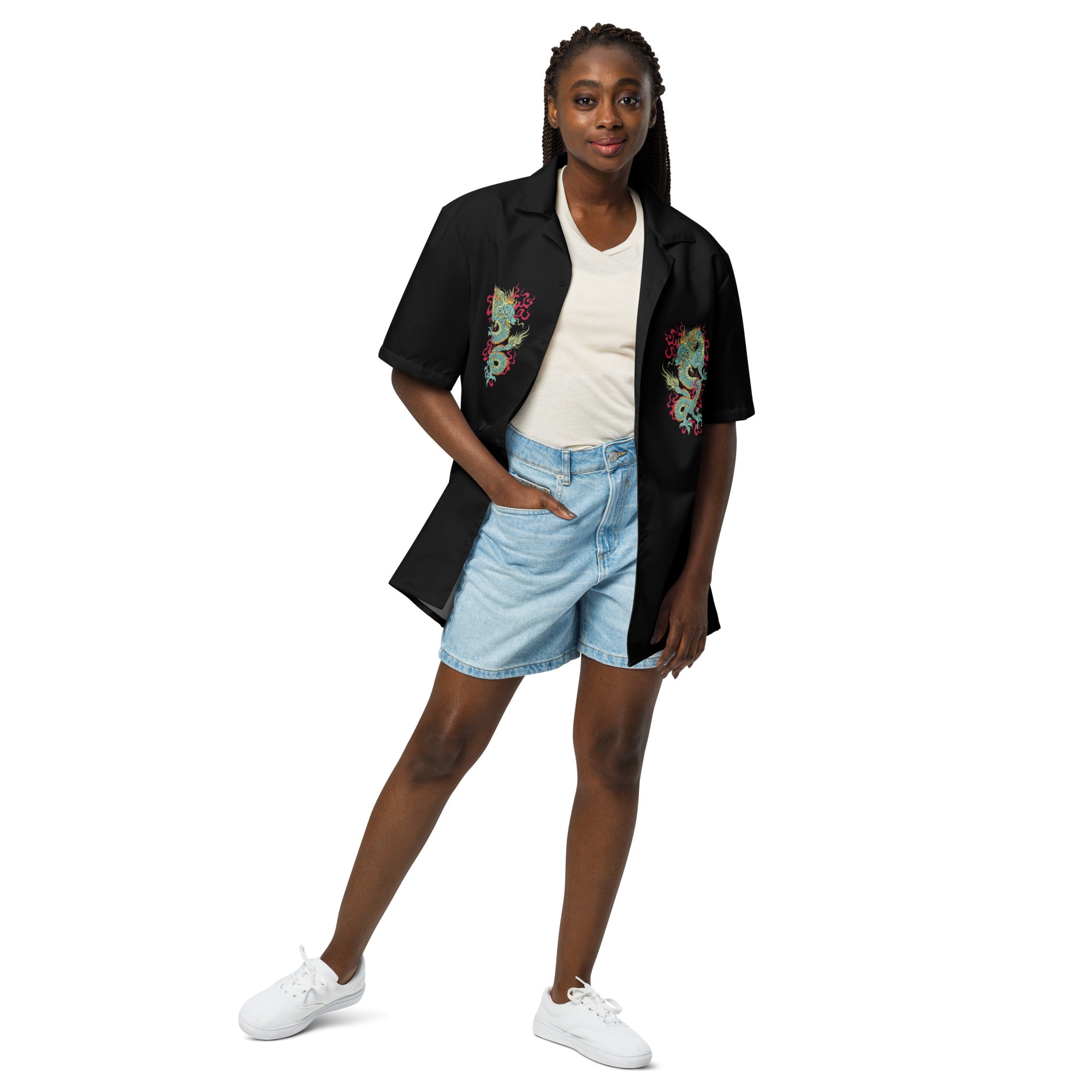 Spiritual Dragon Shirt | Yūjin Japanese Anime Streetwear Clothing