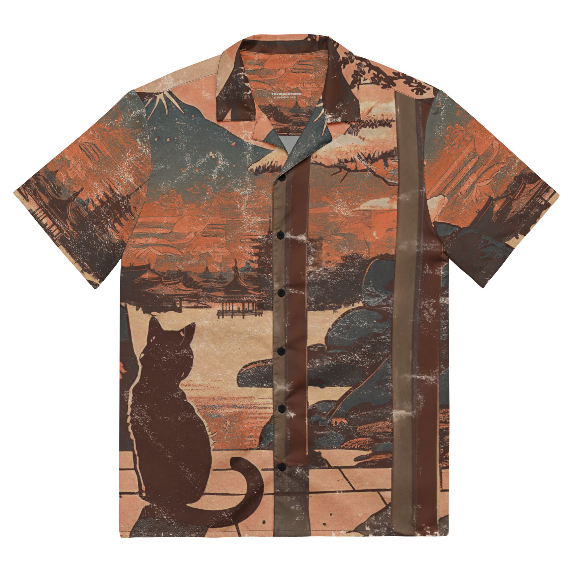 Sakura Cat Shirt | Yūjin Japanese Anime Streetwear Clothing