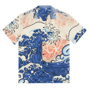 Japanese Wave Shirt | Yūjin Japanese Anime Streetwear Clothing