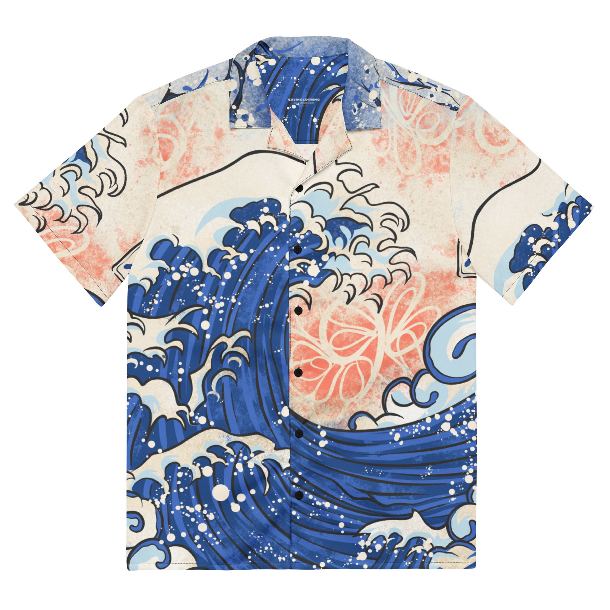 Japanese Wave Shirt | Yūjin Japanese Anime Streetwear Clothing