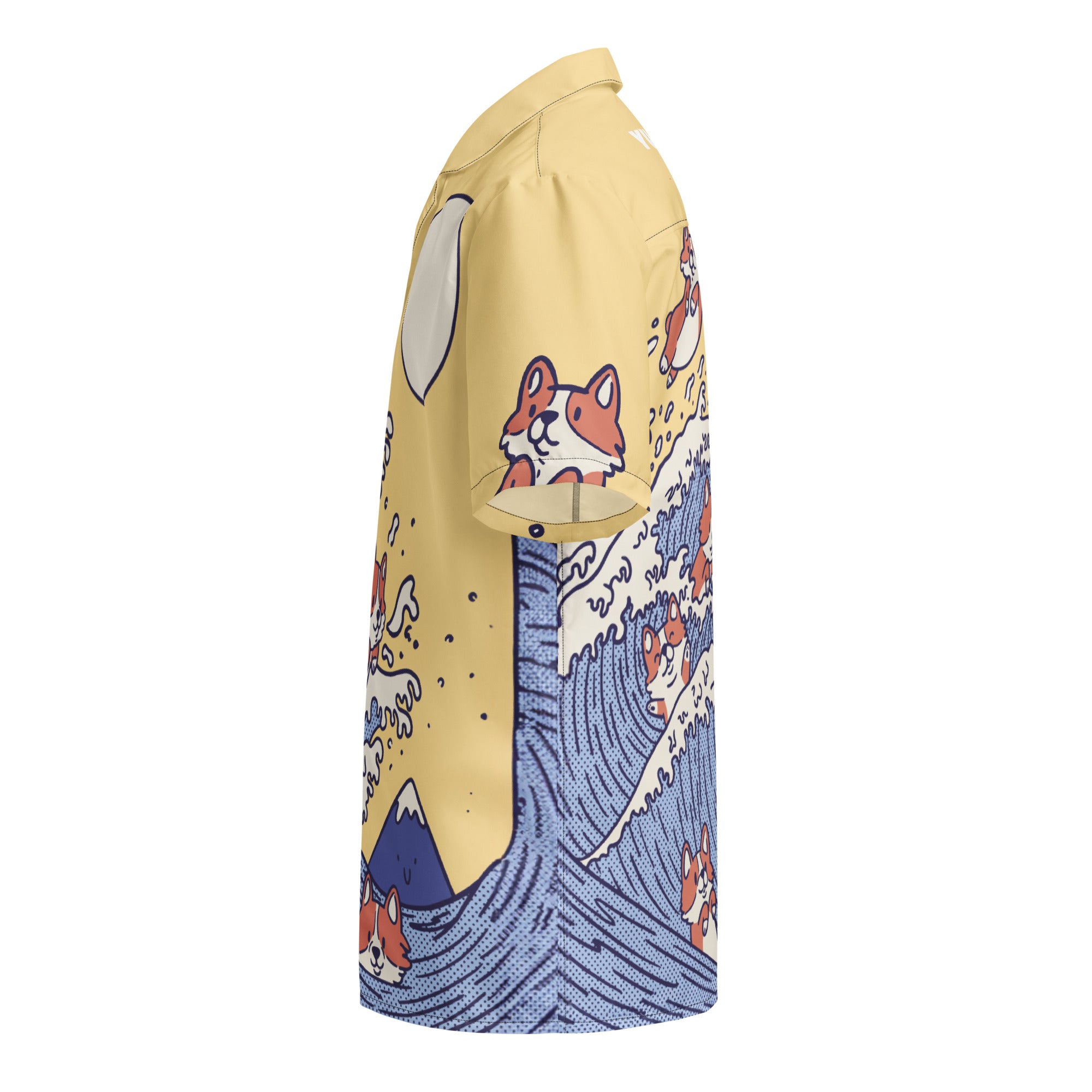 Swimming Corgi Shirt | Yūjin Japanese Anime Streetwear Clothing