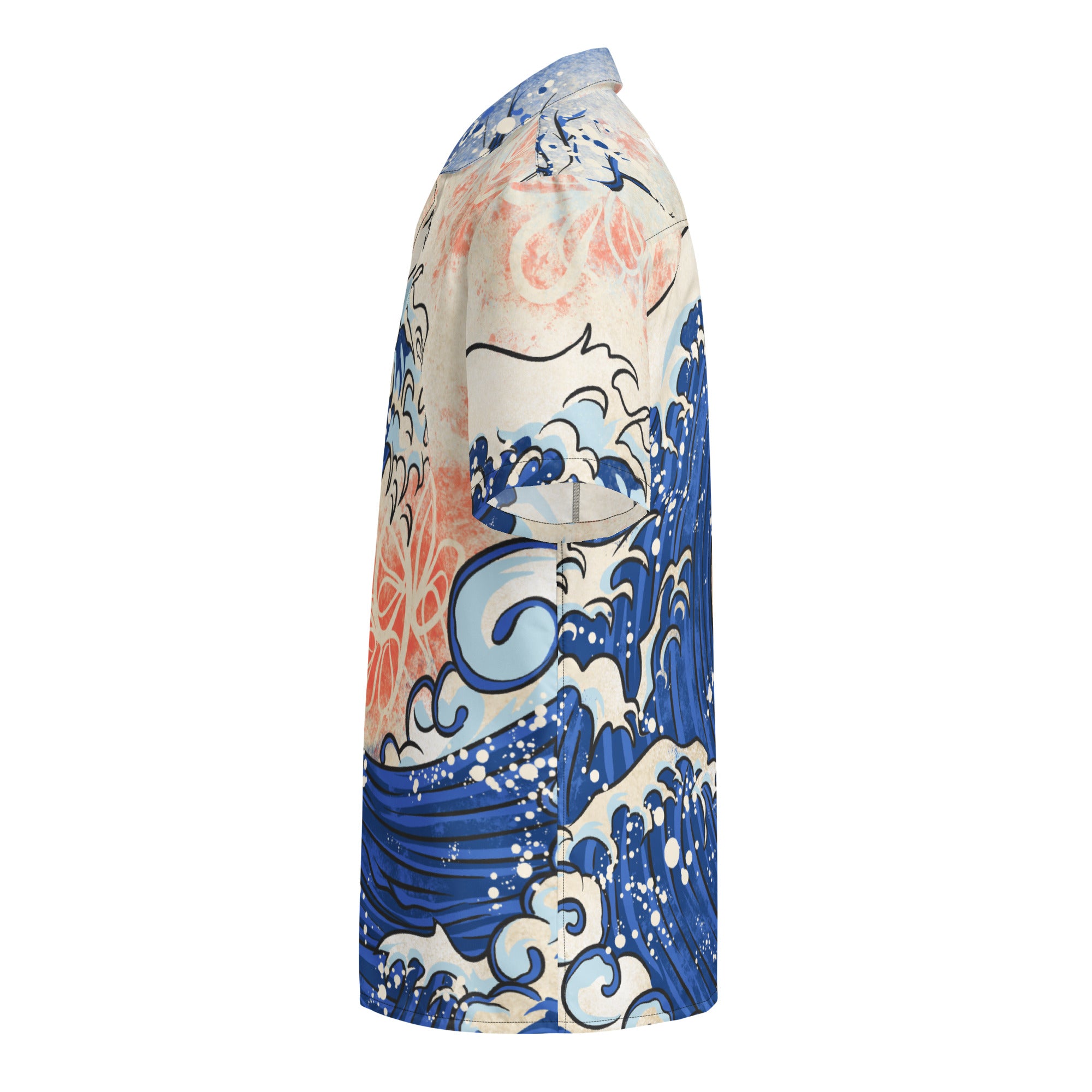 Japanese Wave Shirt | Yūjin Japanese Anime Streetwear Clothing