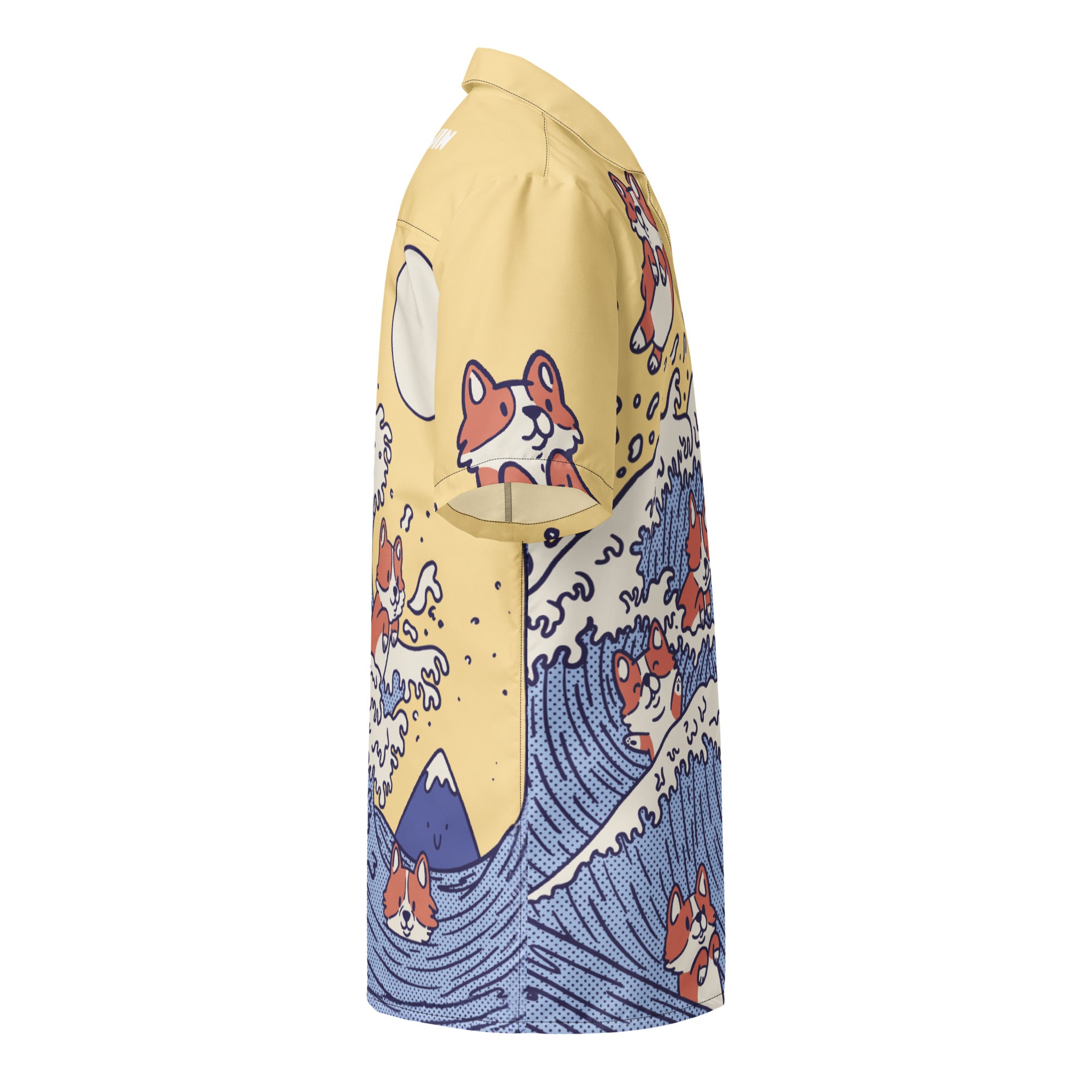Swimming Corgi Shirt | Yūjin Japanese Anime Streetwear Clothing