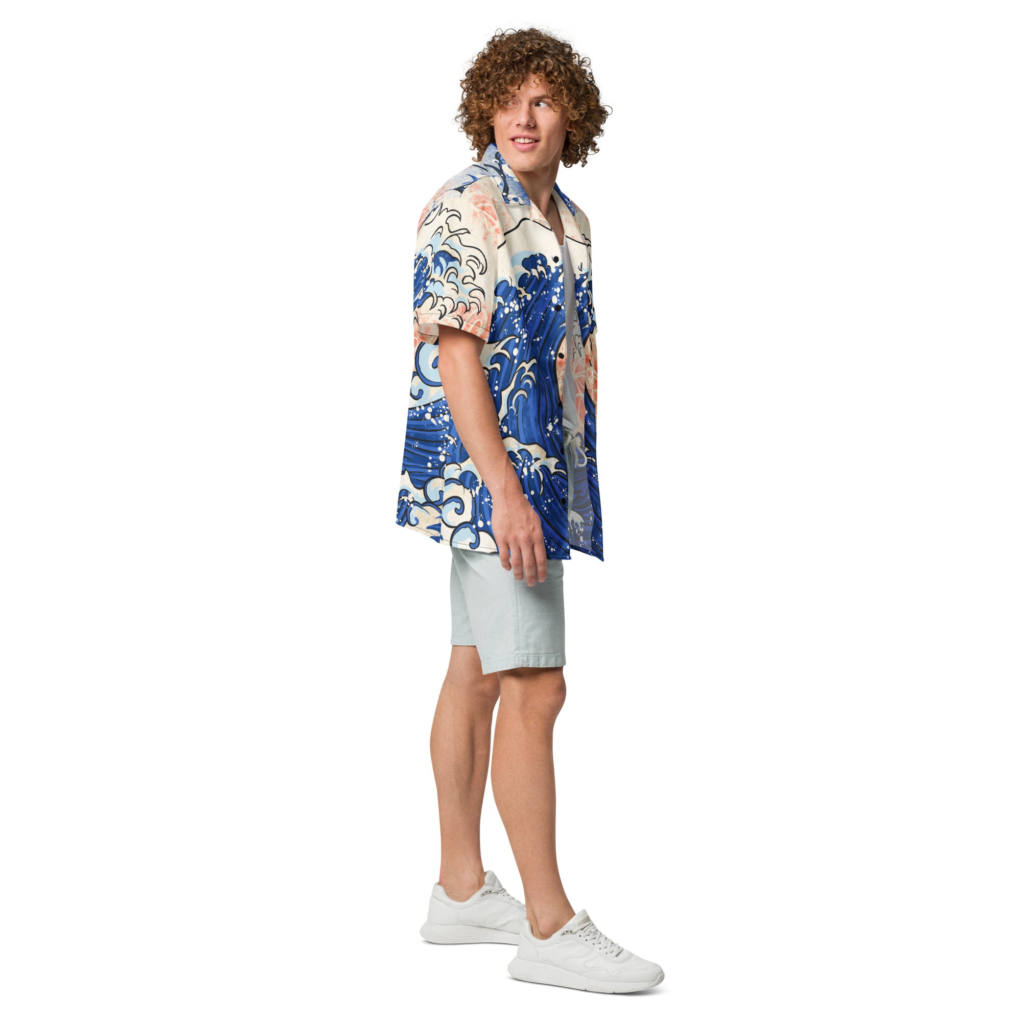 Japanese Wave Shirt | Yūjin Japanese Anime Streetwear Clothing