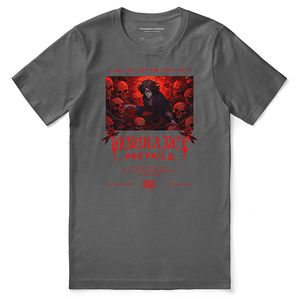 Ignorance T-Shirt | Yūjin Japanese Anime Streetwear Clothing