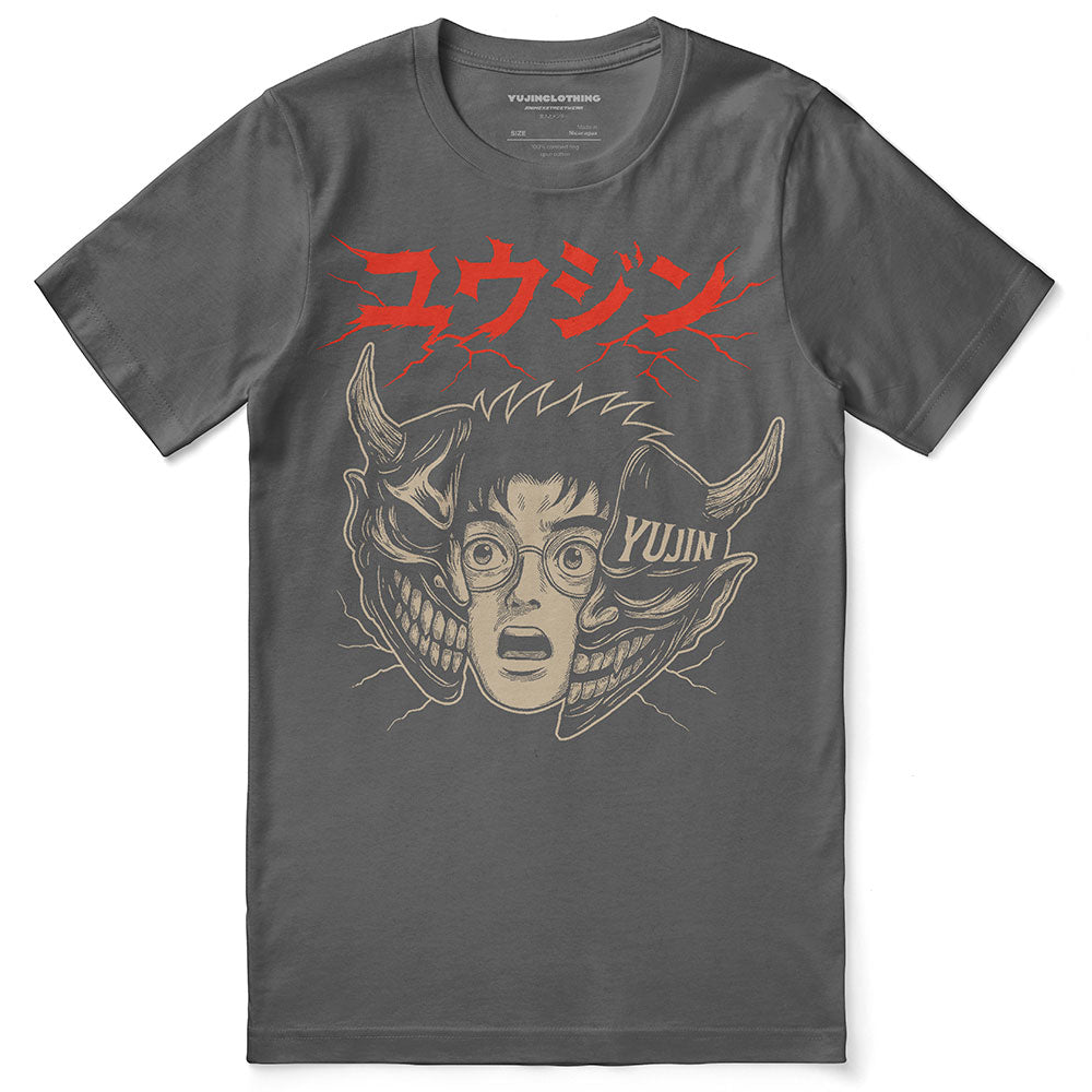 Two Souls Horror T-Shirt  | Yūjin Japanese Anime Streetwear Clothing