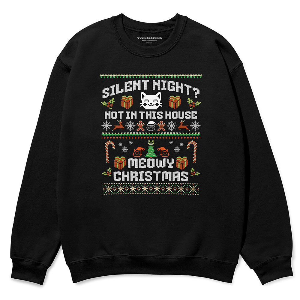 Noisy Night Christmas Ugly Sweatshirt | Yūjin Japanese Anime Streetwear Clothing