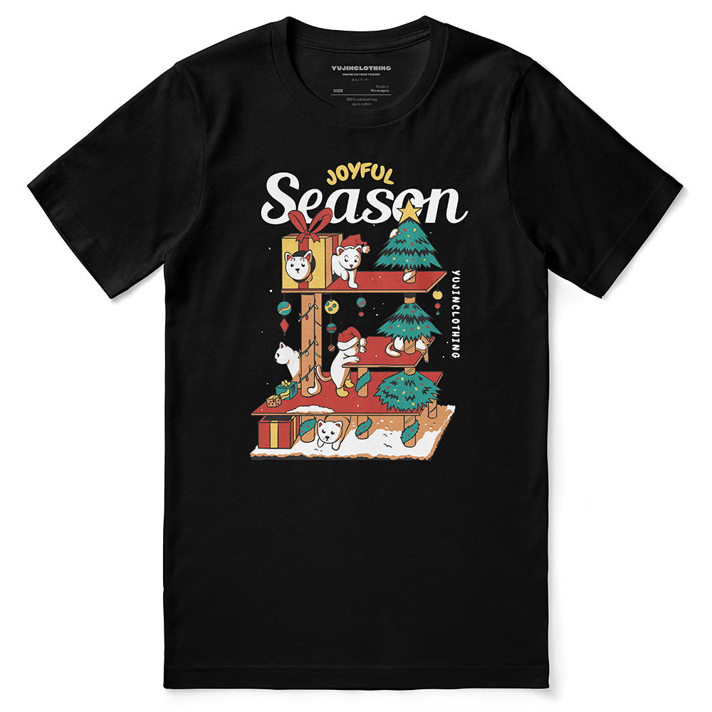 Joyful Season T-Shirt | Yūjin Japanese Anime Streetwear Clothing