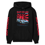 Japanese Supercar Hoodie | Yūjin Japanese Anime Streetwear Clothing