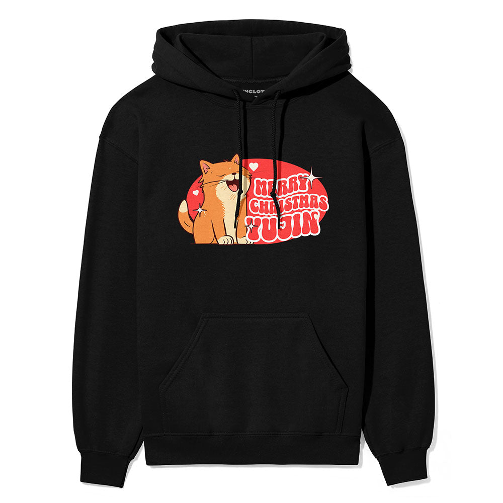 Merry Christmas Cat Hoodie | Yūjin Japanese Anime Streetwear Clothing