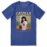 Catzilla And Girl T-Shirt | Yūjin Japanese Anime Streetwear Clothing