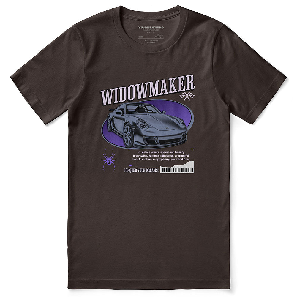 Widowmaker Car T-Shirt | Yūjin Japanese Anime Streetwear Clothing