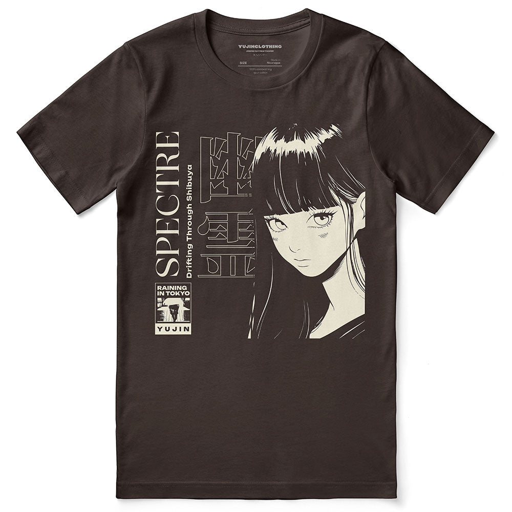 Spectre Anime Girl T-Shirt | Yūjin Japanese Anime Streetwear Clothing