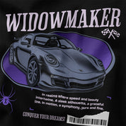 Widowmaker Car T-Shirt | Yūjin Japanese Anime Streetwear Clothing