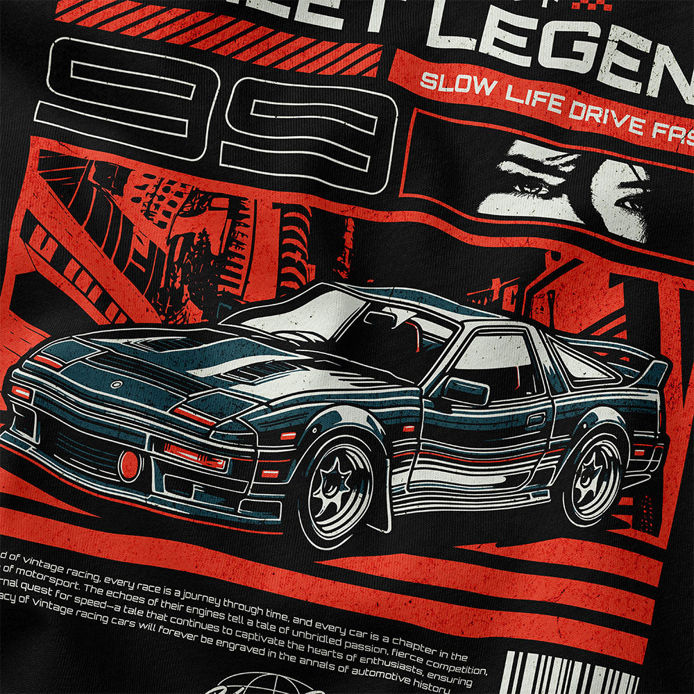 Drive Fast Car T-Shirt | Yūjin Japanese Anime Streetwear Clothing
