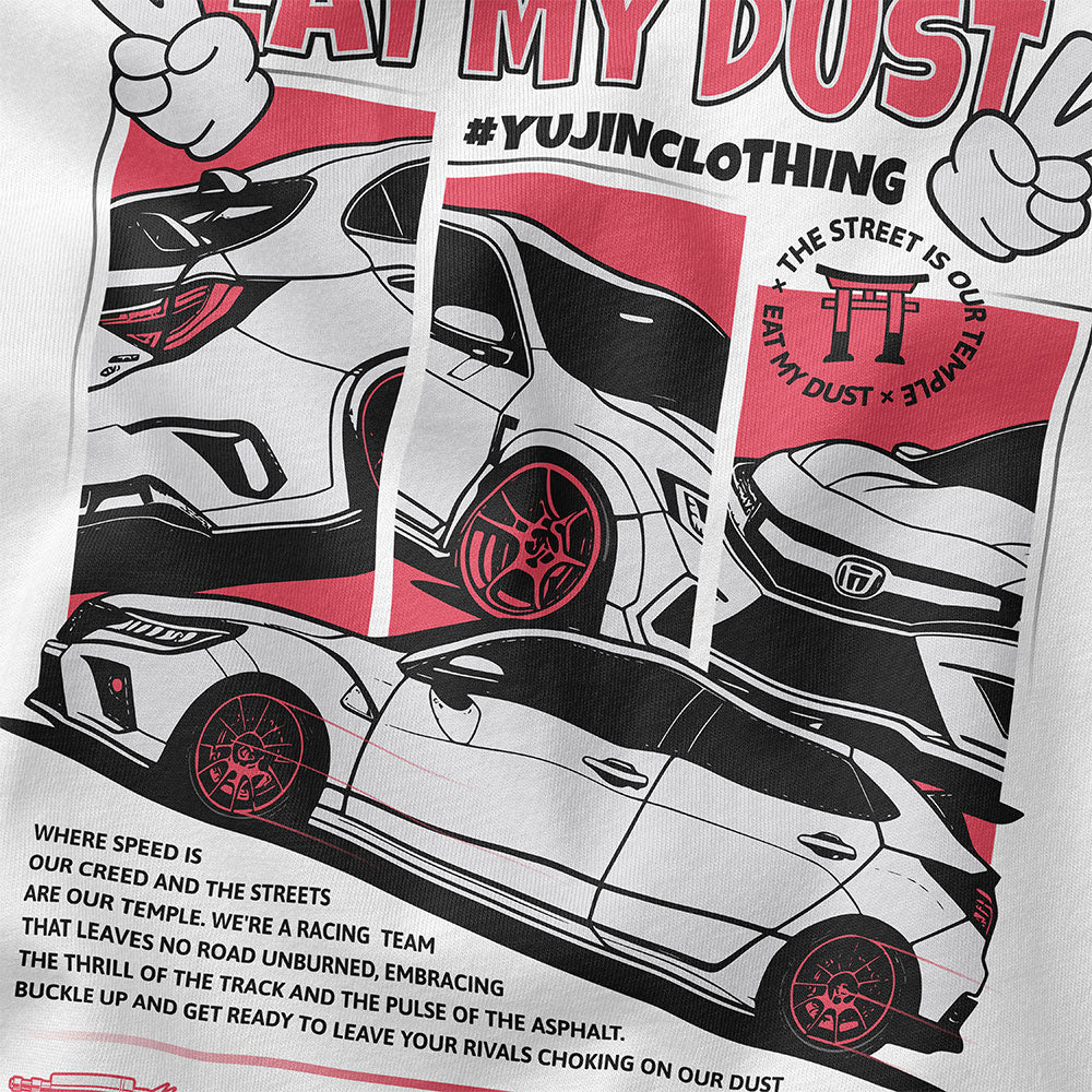 No Rivals Car T-Shirt | Yūjin Japanese Anime Streetwear Clothing