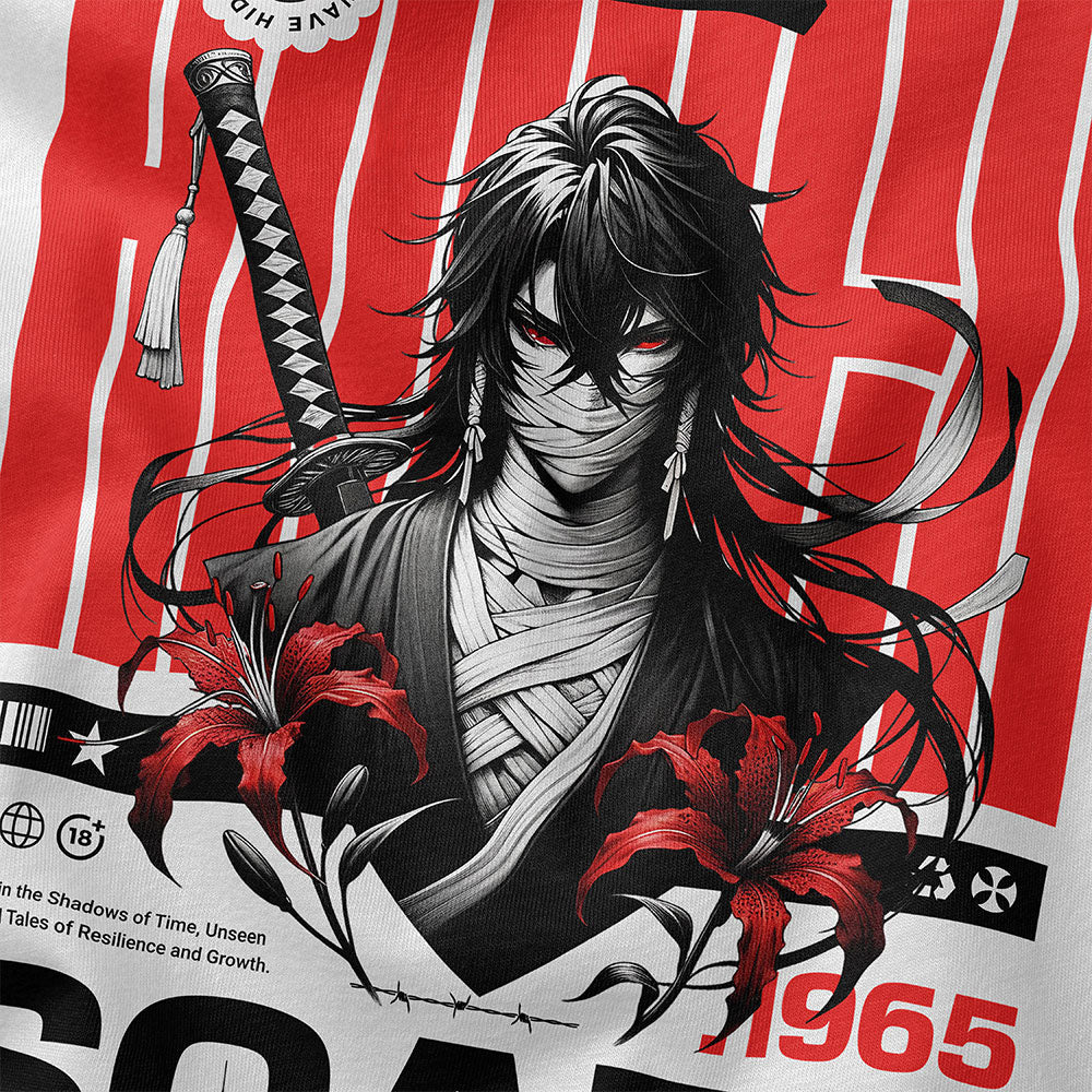Hidden Scars T-Shirt | Yūjin Japanese Anime Streetwear Clothing