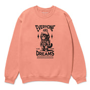 Dream Big Cat Sweatshirt | Yūjin Japanese Anime Streetwear Clothing