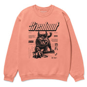 Breakout Cat Sweatshirt | Yūjin Japanese Anime Streetwear Clothing