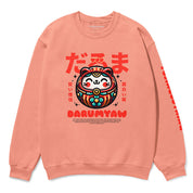 Darumyaw Cat Sweatshirt | Yūjin Japanese Anime Streetwear Clothing