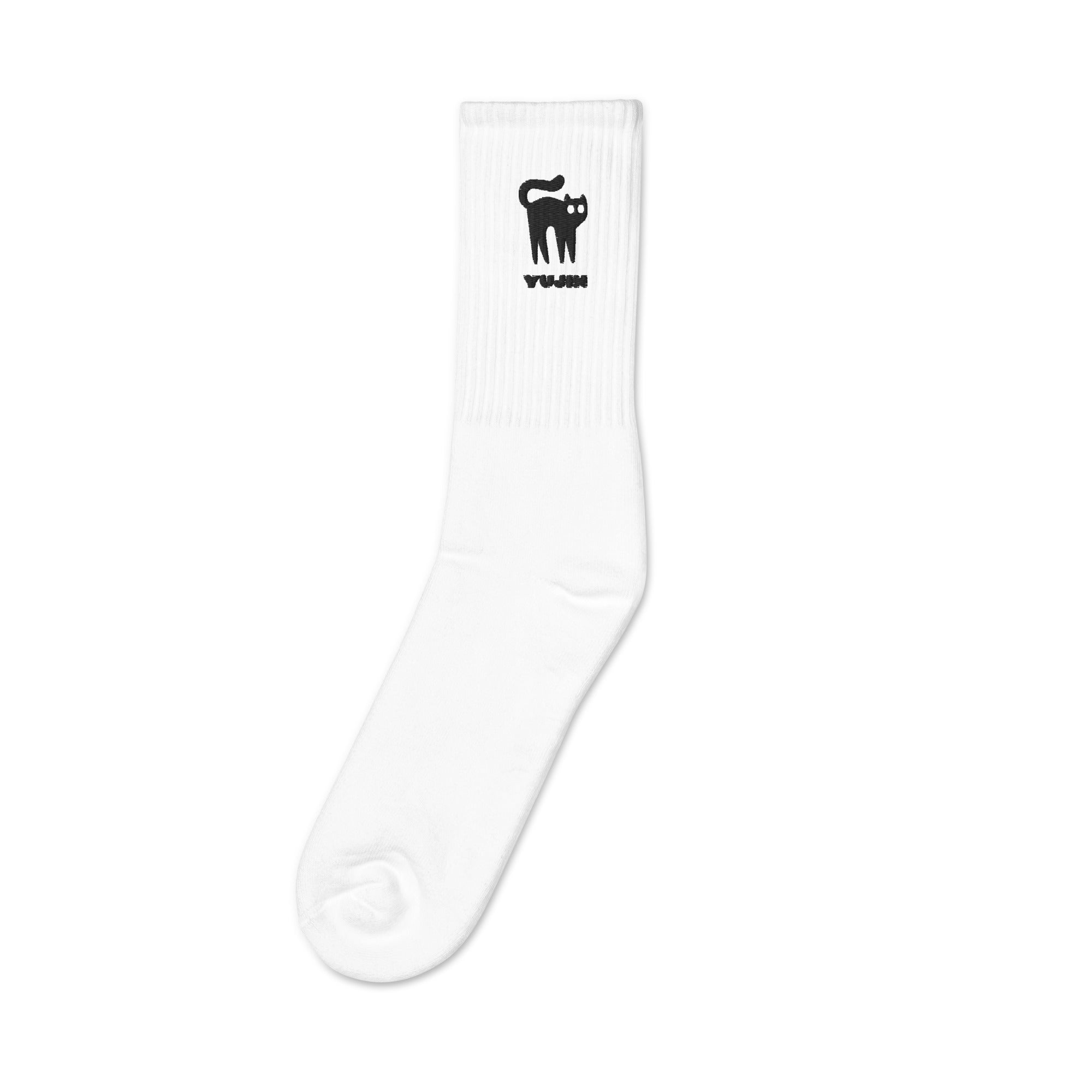 Amazed Cat Socks | Yūjin Japanese Anime Streetwear Clothing