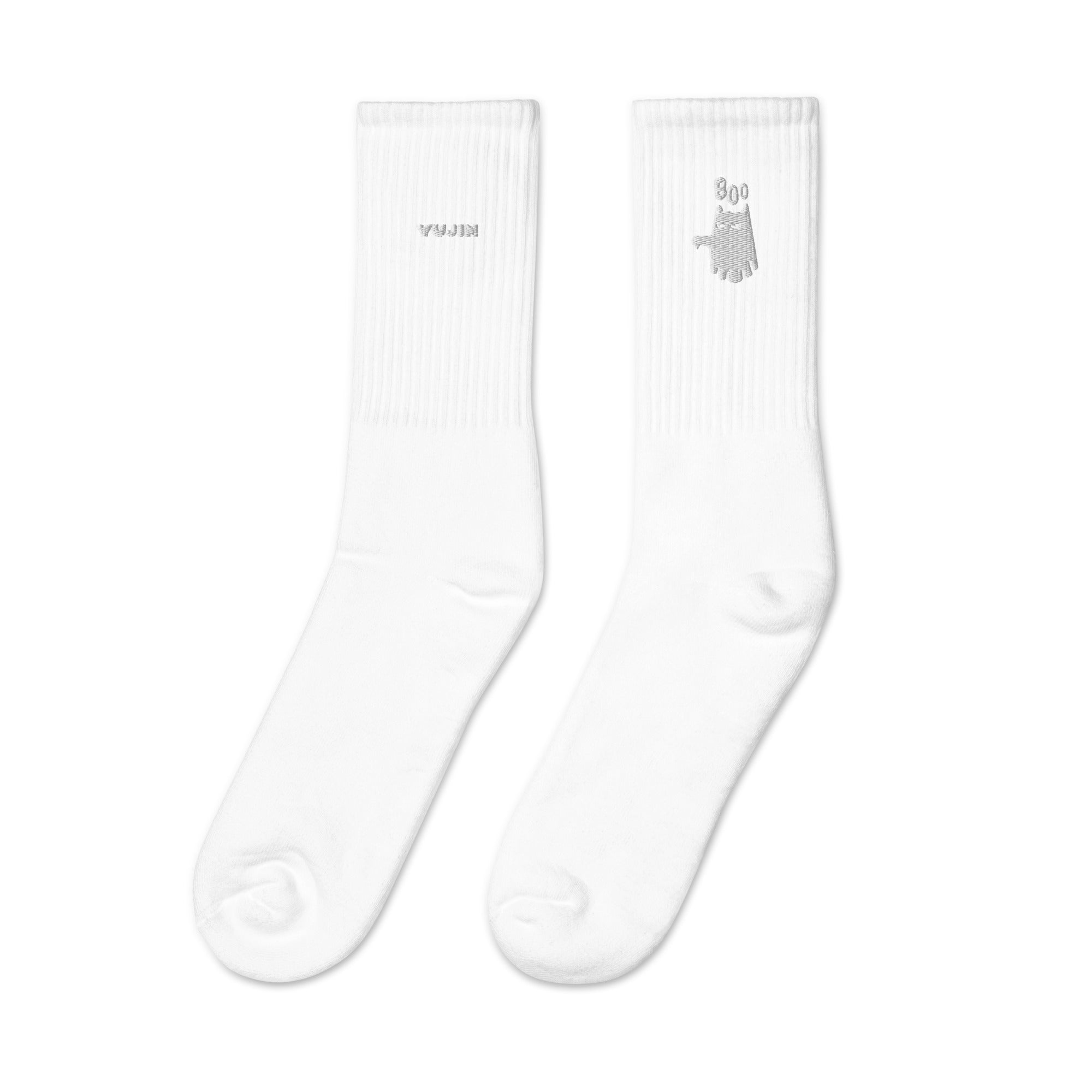 Boo Cat Socks | Yūjin Japanese Anime Streetwear Clothing