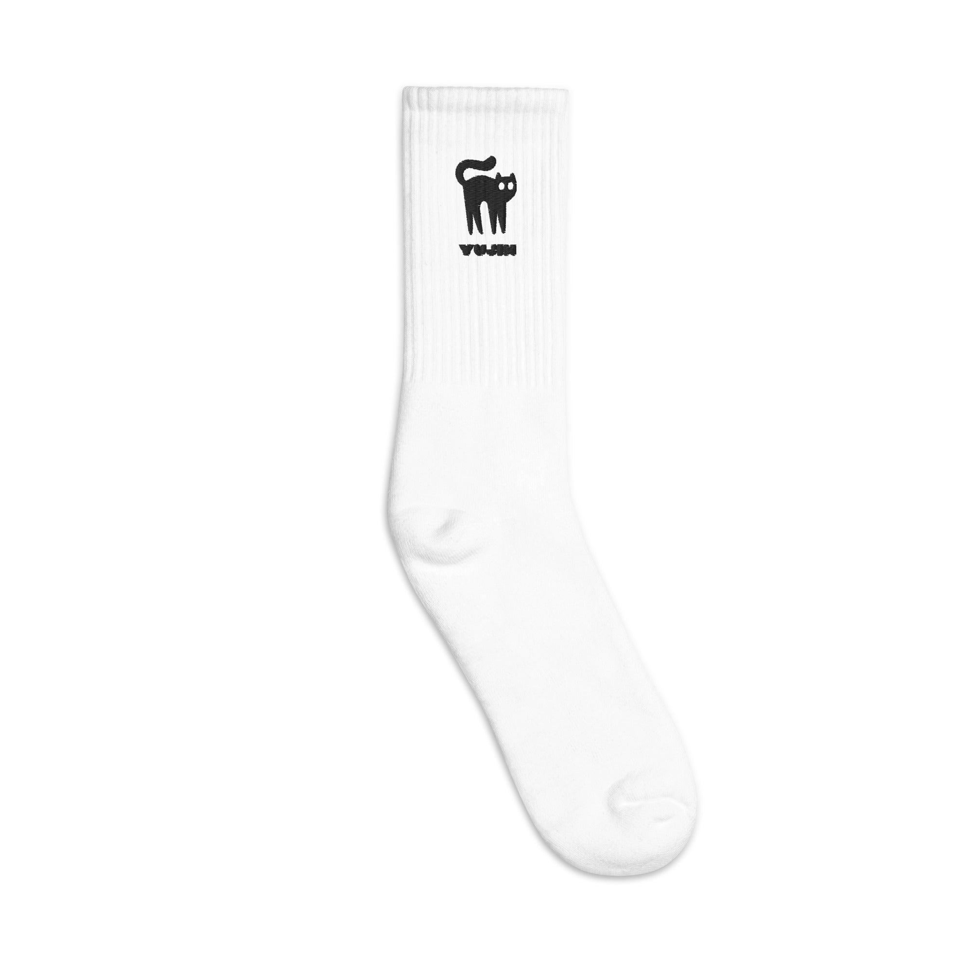 Amazed Cat Socks | Yūjin Japanese Anime Streetwear Clothing