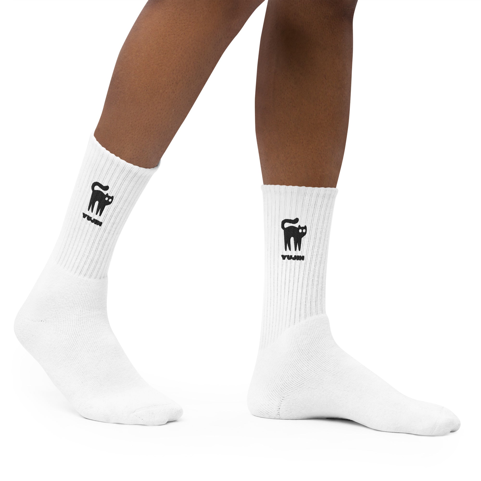 Amazed Cat Socks | Yūjin Japanese Anime Streetwear Clothing