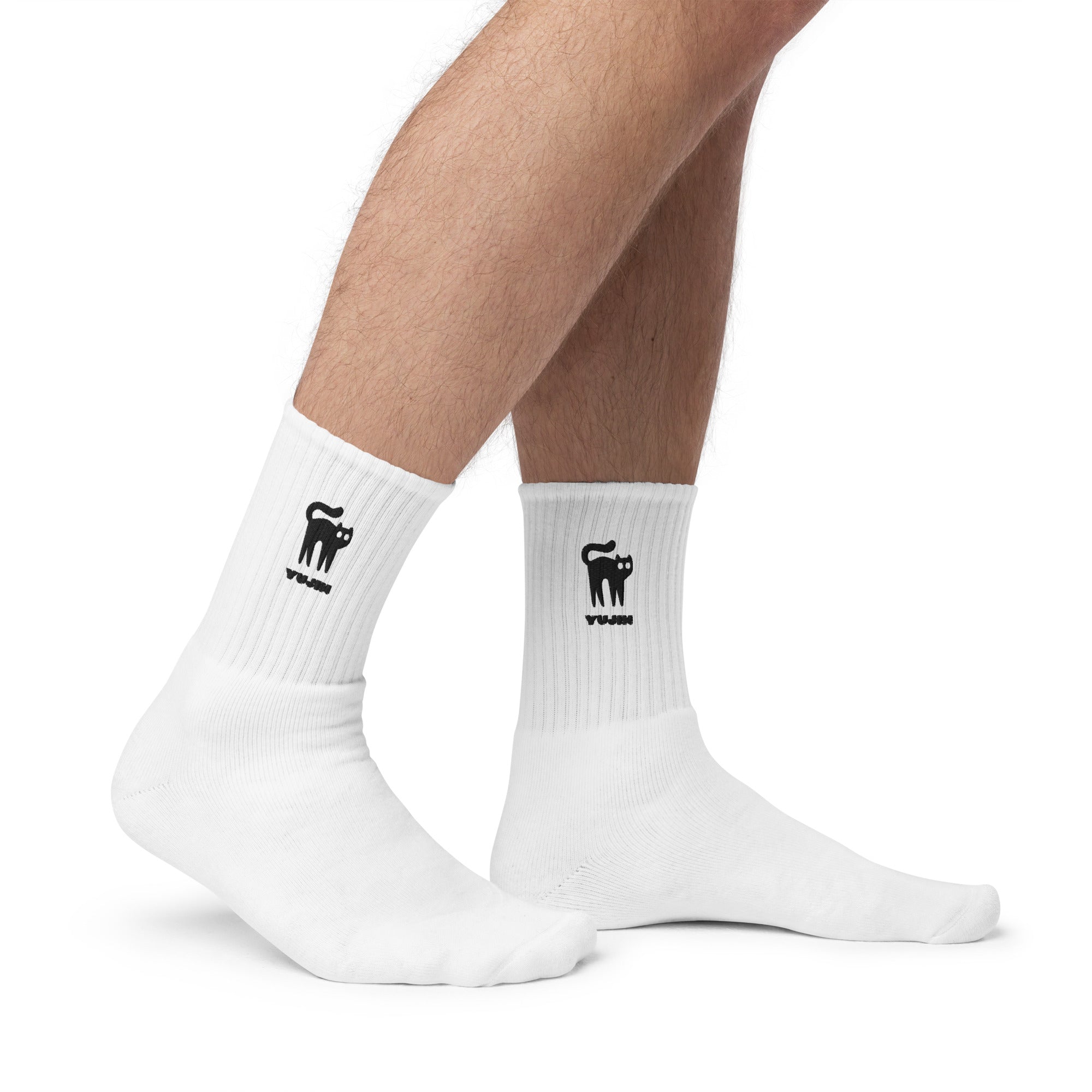 Amazed Cat Socks | Yūjin Japanese Anime Streetwear Clothing