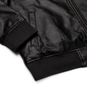 Gimbo Leather Bomber Jacket | Yūjin Japanese Anime Streetwear Clothing