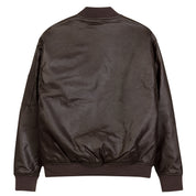 Gimbo Leather Bomber Jacket | Yūjin Japanese Anime Streetwear Clothing